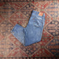 Levi's 550 Red Tab W40 L30 Tapered Leg Relaxed Fit Blue Denim Jeans