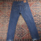 Levi's 505 W30 L35 Straight Leg Regular Fit Blue Denim Jeans