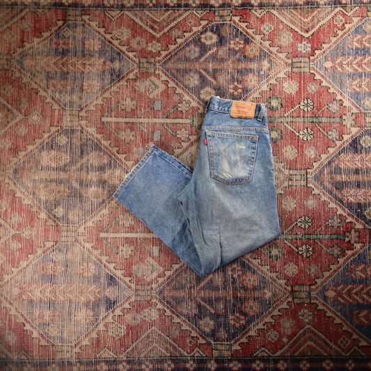Levi's 560 Red Tab W30 L24 Comfort Fit Blue Denim Jeans