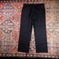 Dickies W34 L27 Straight Leg Black Cotton Blend Trousers