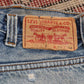 Levi's 505 W38 L32 Straight Leg Regular Fit Blue Denim Jeans