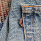 Levi's W34 L29 Tapered Leg Relaxed Fit Classic Ripped Style Blue Denim Jeans