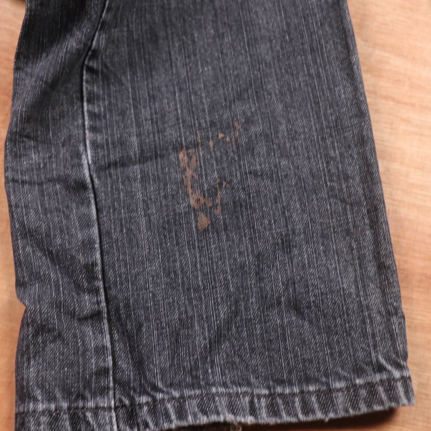 Levi's 514 Red Tab W34 L31 Straight Leg Grey Denim Jeans