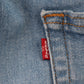 Levi's 505 Red Tab W30 L28 Straight Leg Regular Fit Blue Denim Jeans