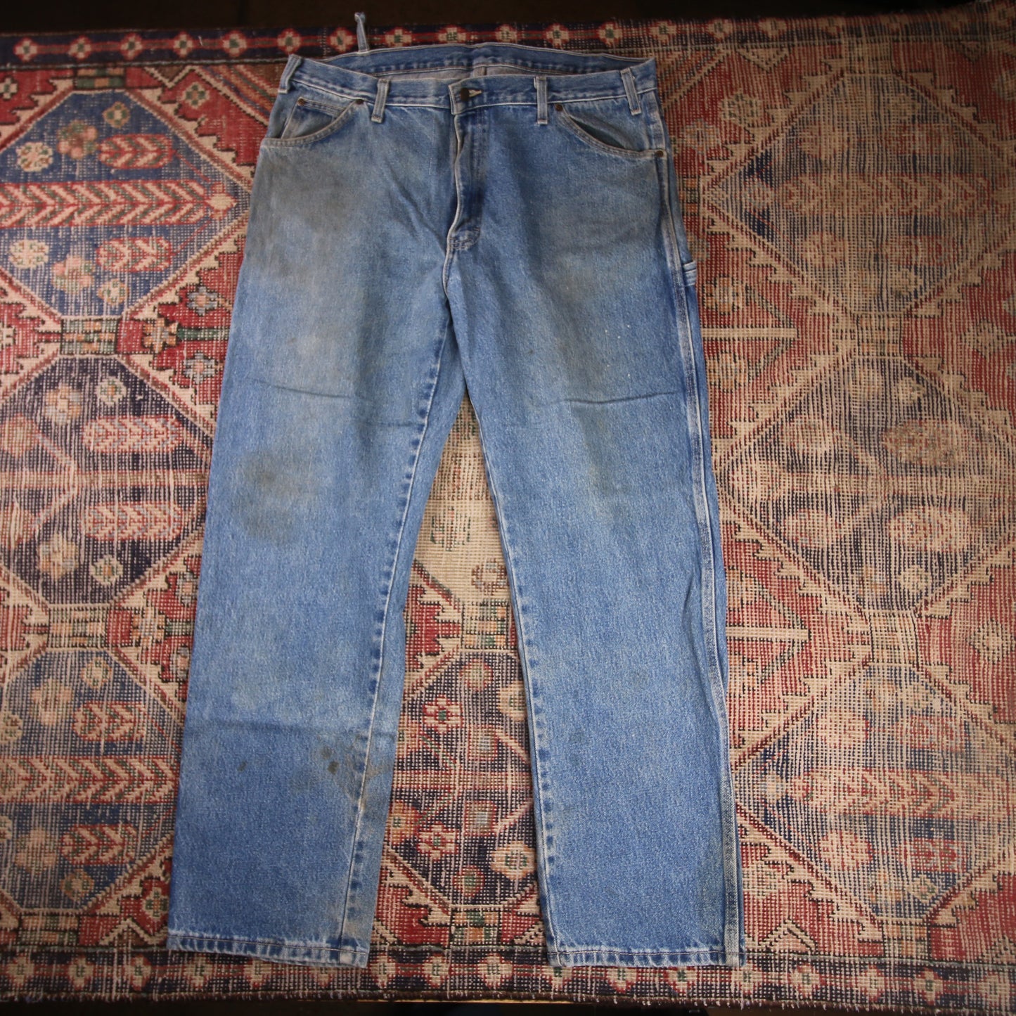 Dickies W38 L31 Carpenter Blue Denim Jeans