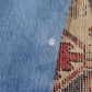 Lee W28 L29 Straight Leg Relaxed Fit Blue Denim Jeans