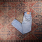 Levi's 501 Red Tab W30 L32 Original Fit Classic Ripped Style Blue Denim Jeans