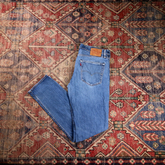 Levi's 511 W36 L33 Slim Fit Blue Denim Jeans