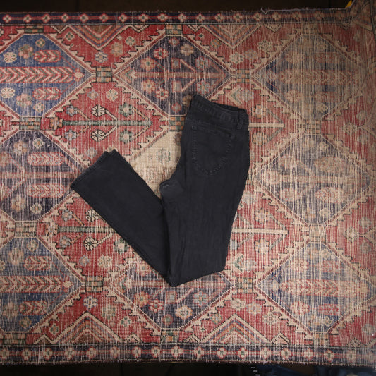 Lee W36 L31 Flared Black Denim Jeans