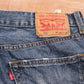Levi's 559 Red Tab W36 L34 Straight Leg Relaxed Fit Blue Denim Jeans