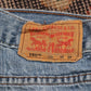 Levi's 550 W28 L22 Tapered Leg Relaxed Fit Blue Denim Jeans