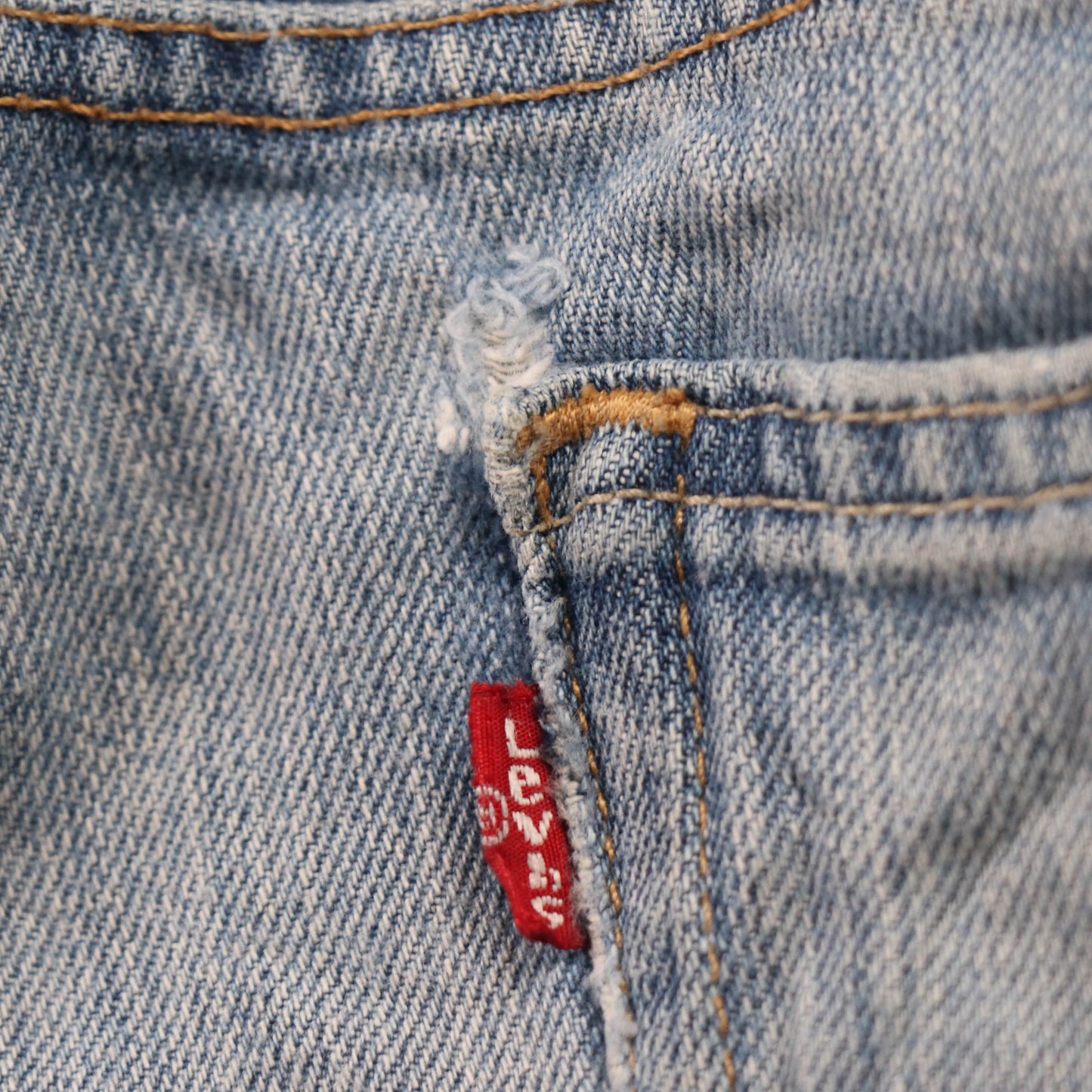 Levi's 501 Red Tab W32 L29 Original Fit Blue Denim Jeans