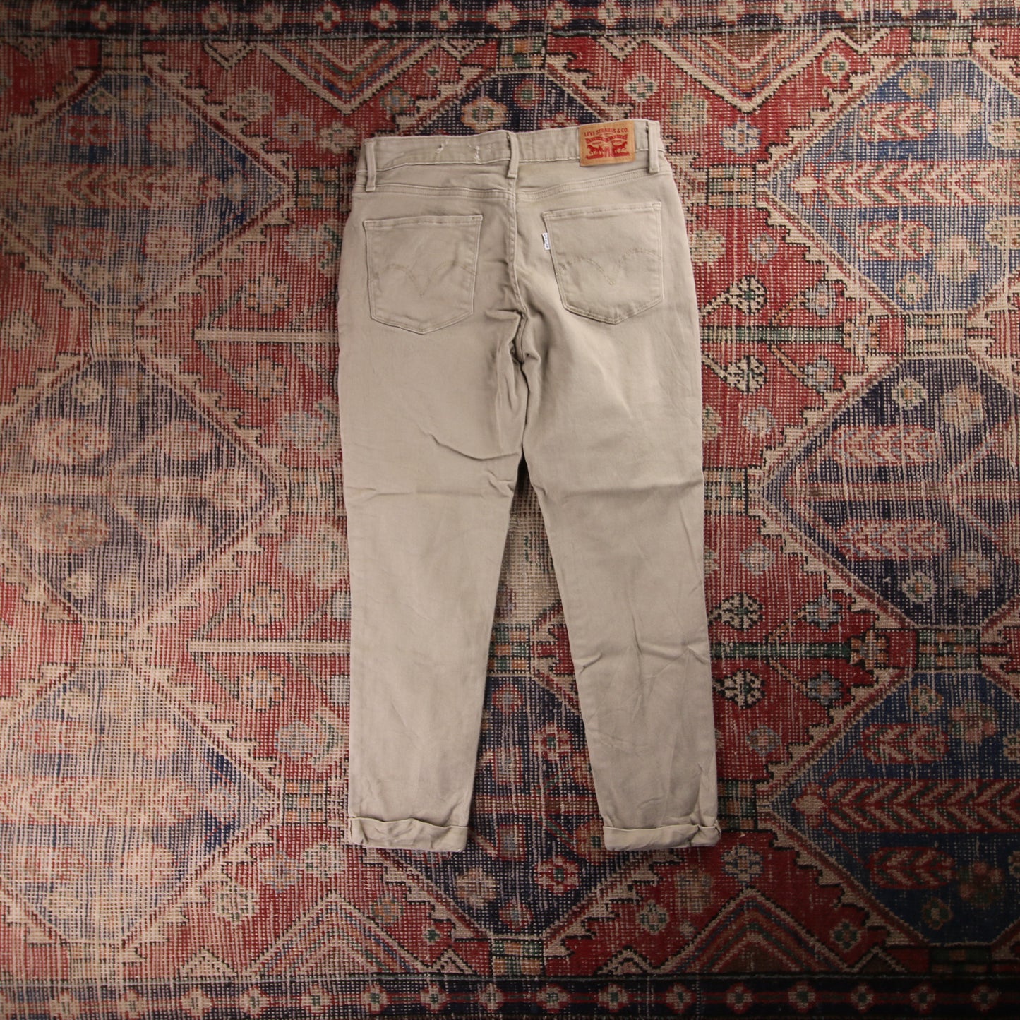 Levi's White Tab W28 L23 Skinny Blue Denim Jeans