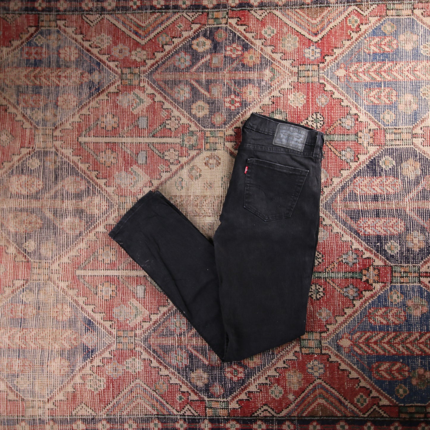 Levi's 511 W32 L32 Slim Fit Black Denim Jeans