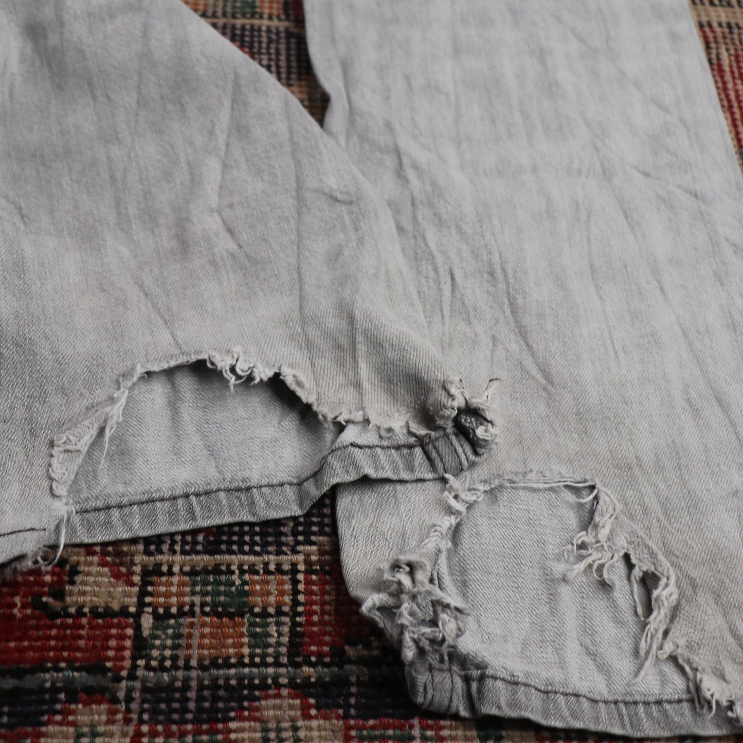 Levi's W30 L32 Straight Leg Grey Denim Jeans