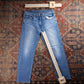 Levi's 505 Red Tab W30 L28 Straight Leg Regular Fit Blue Denim Jeans