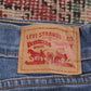 Levi's Red Tab W30 L26 Skinny Classic Ripped Style Blue Denim Jeans