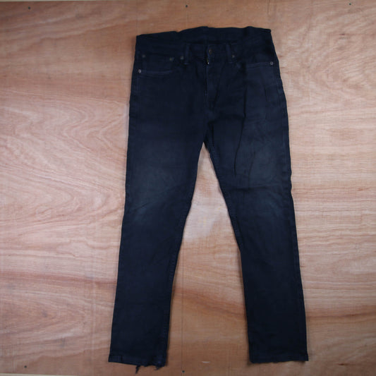Levi's Red Tab W34 L29 Slim Black Denim Jeans