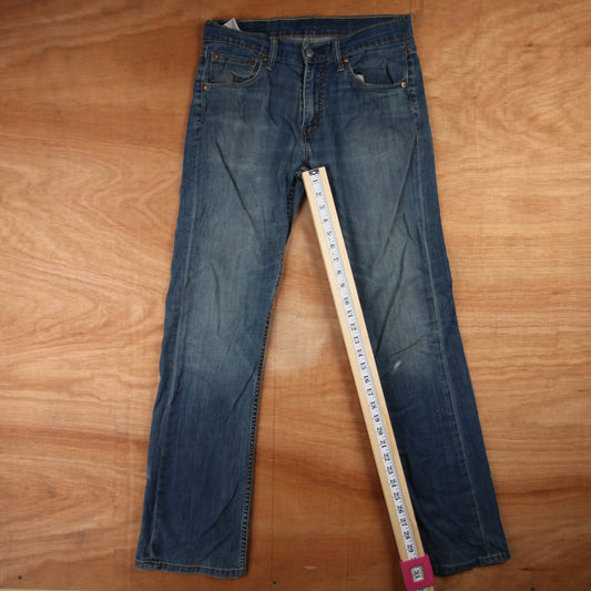 Levi's Red Tab W32 L31 Straight Leg Blue Denim Jeans