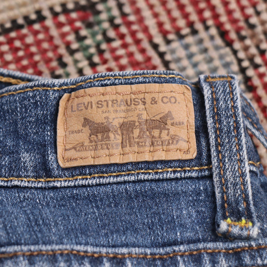 Levi's 515 W32 L31 Flared Blue Denim Jeans