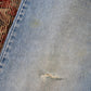 Levi's 550 W40 L31 Tapered Leg Relaxed Fit Classic Ripped Style Blue Denim Jeans