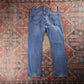 Levi's 505 Red Tab W32 L28 Straight Leg Regular Fit Blue Denim Jeans