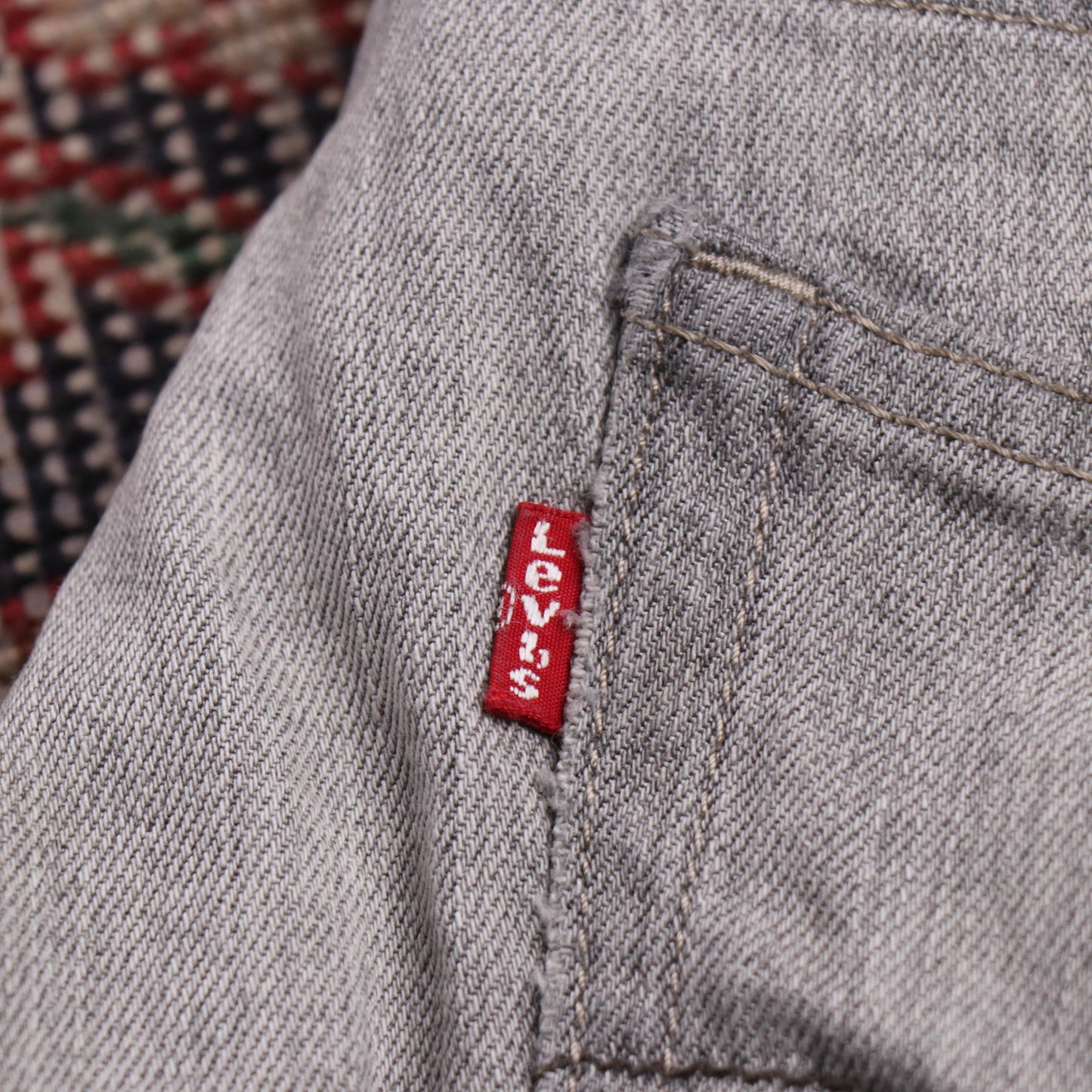 Levi's W32 L30 Slim Fit Grey Denim Jeans