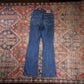 Levi's 725 W24 L28 Flared Blue Denim Jeans
