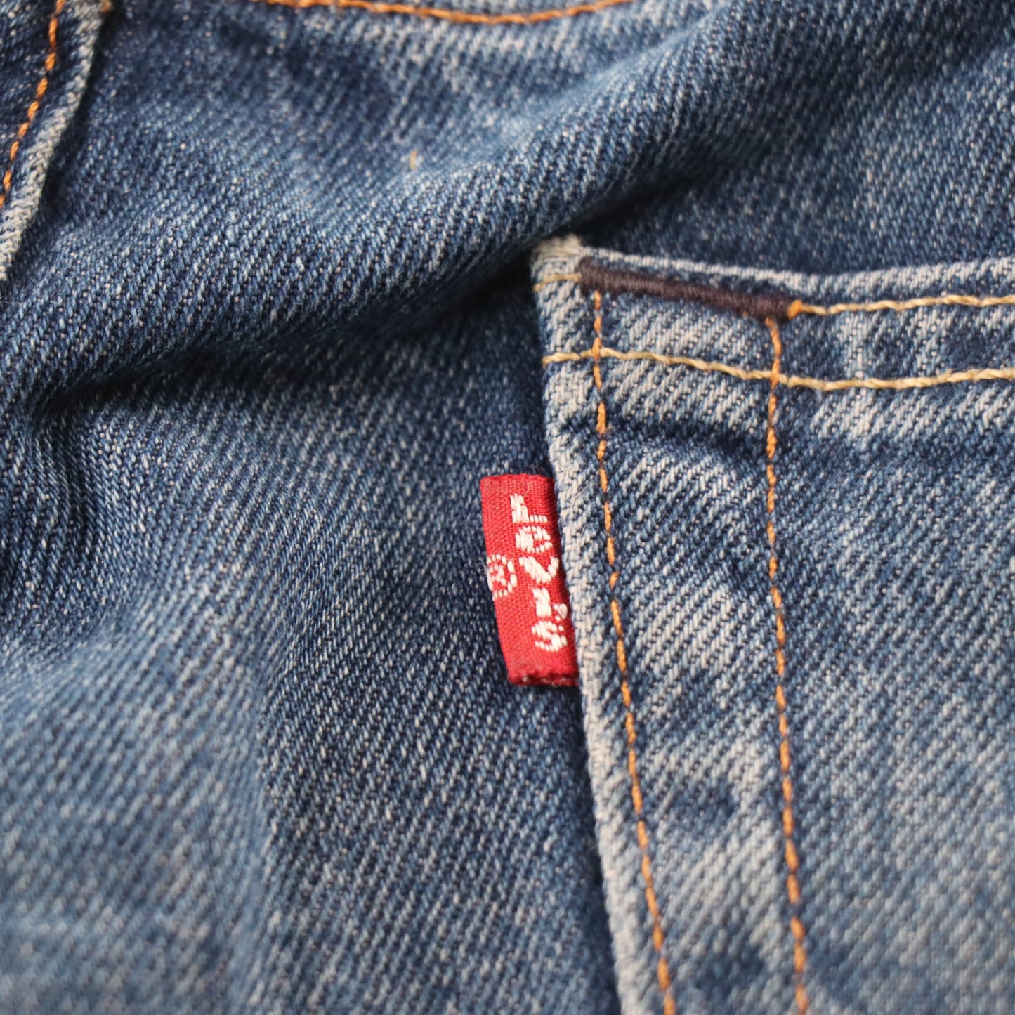 Levi's 751 Red Tab W32 L32 Straight Leg Blue Denim Jeans