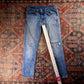 Levi's Red Tab W26 L30 Slim Classic Ripped Style Blue Denim Jeans