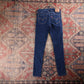 Levi's 711 Red Tab W26 L29 Skinny Blue Denim Jeans