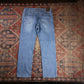 Lee W36 L30 Straight Leg Relaxed Fit Blue Denim Jeans