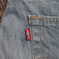 Levi's 511 W34 L32 Slim Fit Classic Ripped Style Blue Denim Jeans
