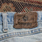 Wrangler W40 L32 Straight Leg Relaxed Fit Blue Denim Jeans