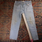 Levi's 505 W34 L31 Straight Leg Regular Fit Blue Denim Jeans