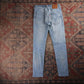 Levi's 512 Red Tab W28 L30 Tapered Leg Slim Fit Blue Denim Jeans