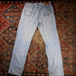 Wrangler W36 L33 Straight Leg Relaxed Fit Blue Denim Jeans
