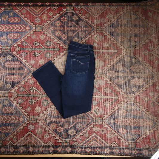 Lee W30 L30 Straight Leg Blue Denim Jeans