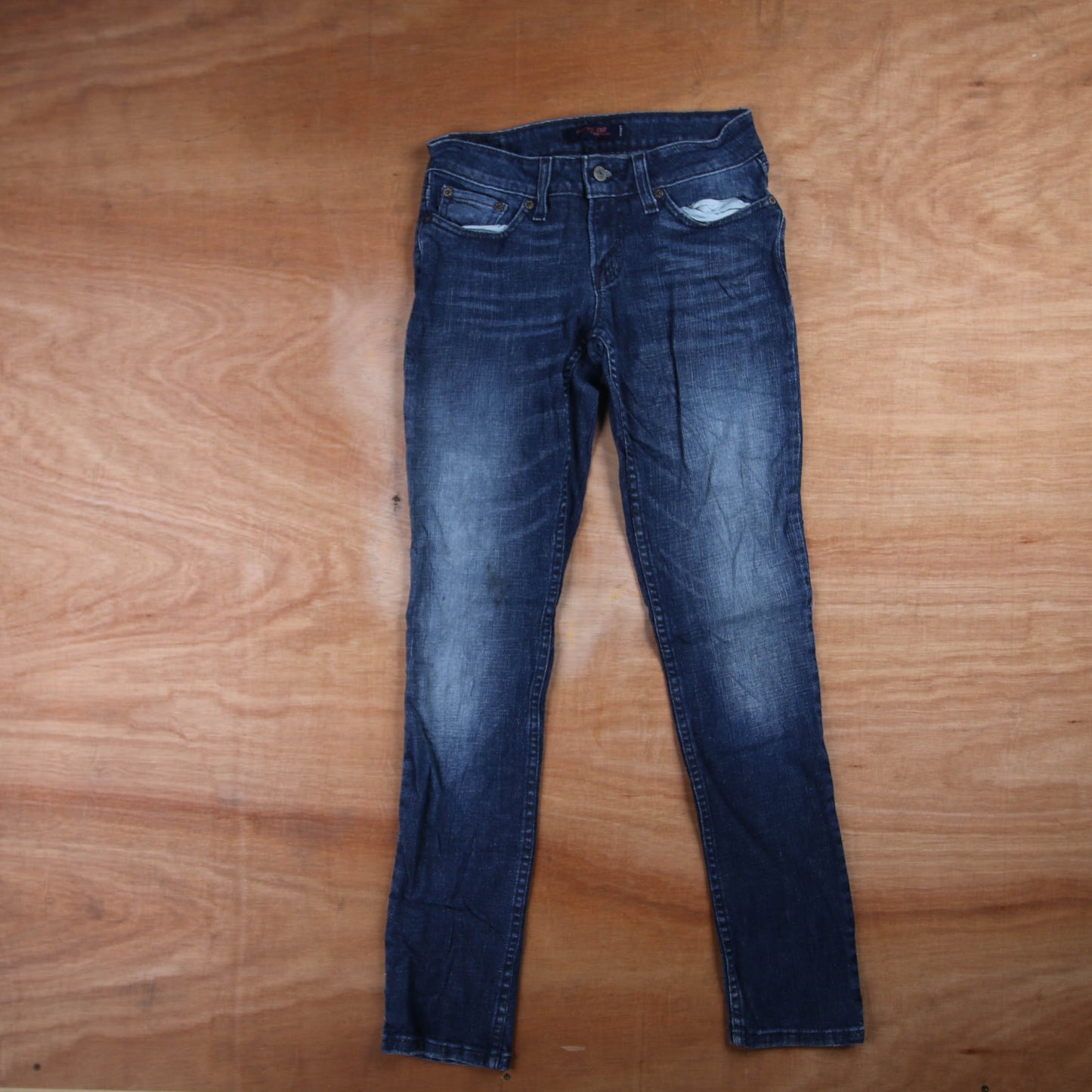 Levi's 74 Red Tab W28 L29 Skinny Blue Denim Jeans