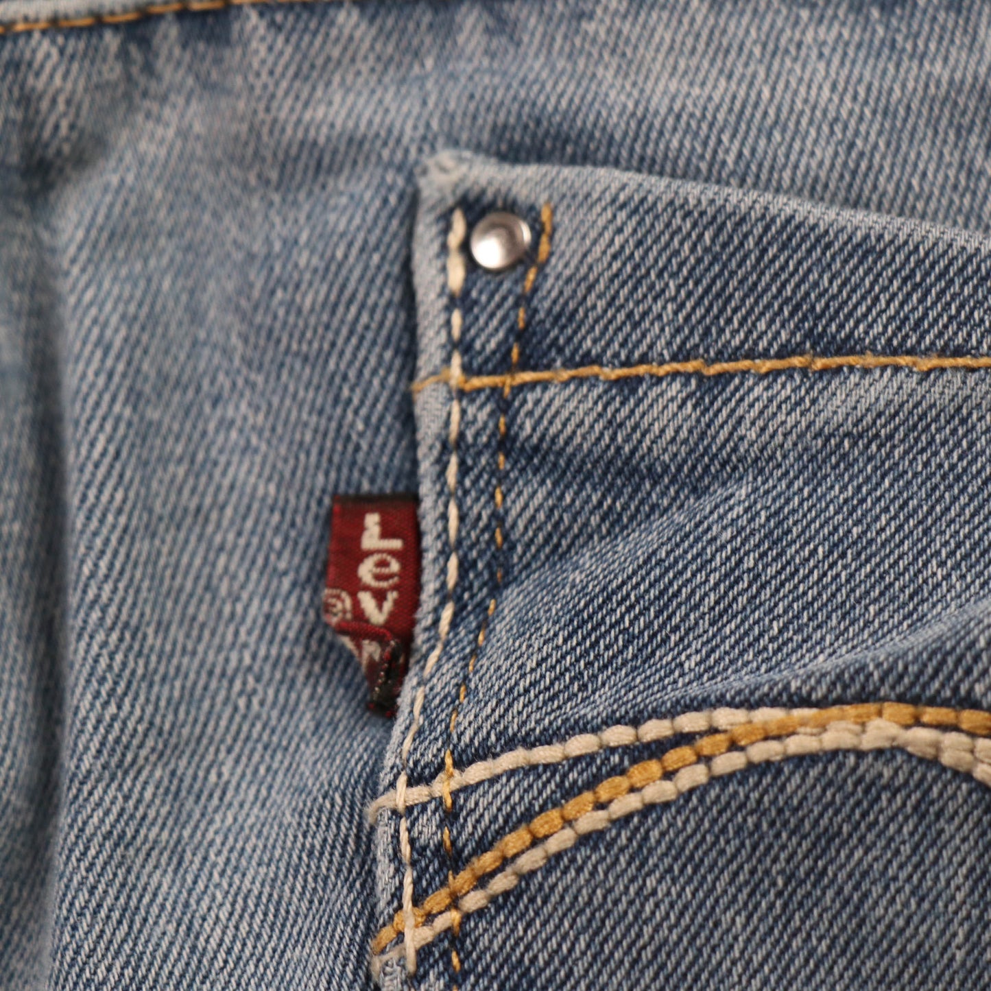 Levi's Red Tab W34 L29 Skinny Blue Denim Jeans