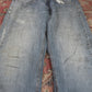 Levi's 559 W34 L33 Straight Leg Relaxed Fit Blue Denim Jeans