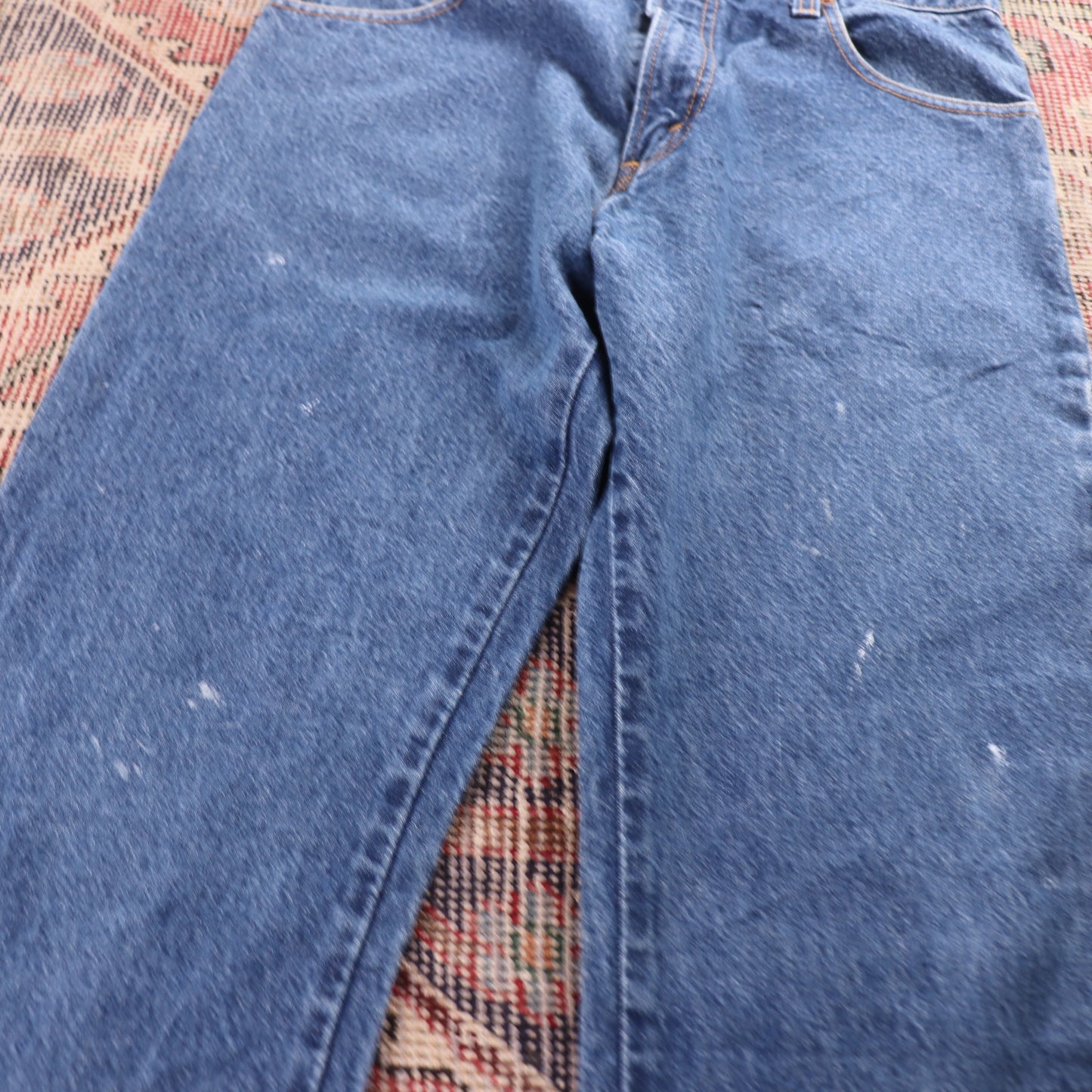 Levi's 517 W32 L36 Bootcut Slim Fit Blue Denim Jeans