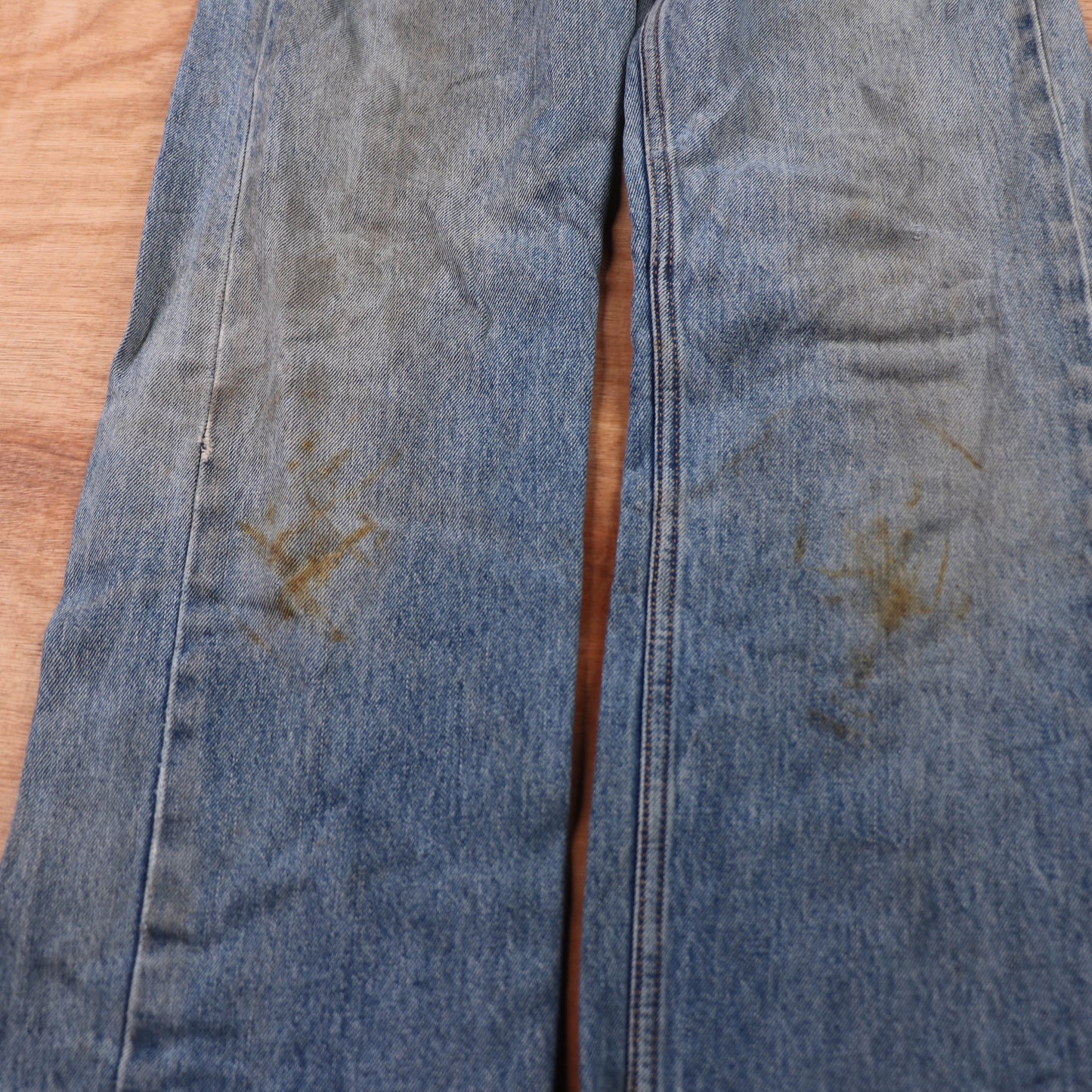 Levi's 505 Red Tab W30 L30 Straight Leg Regular Fit Blue Denim Jeans
