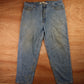 Levi's 502 Red Tab W30 L29 Tapered Leg Regular Fit Blue Denim Jeans
