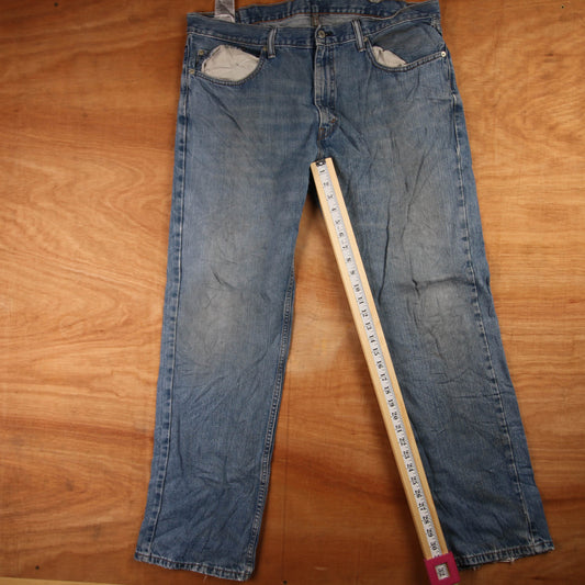 Levi's 501 Red Tab W40 L32 Original Fit Blue Denim Jeans