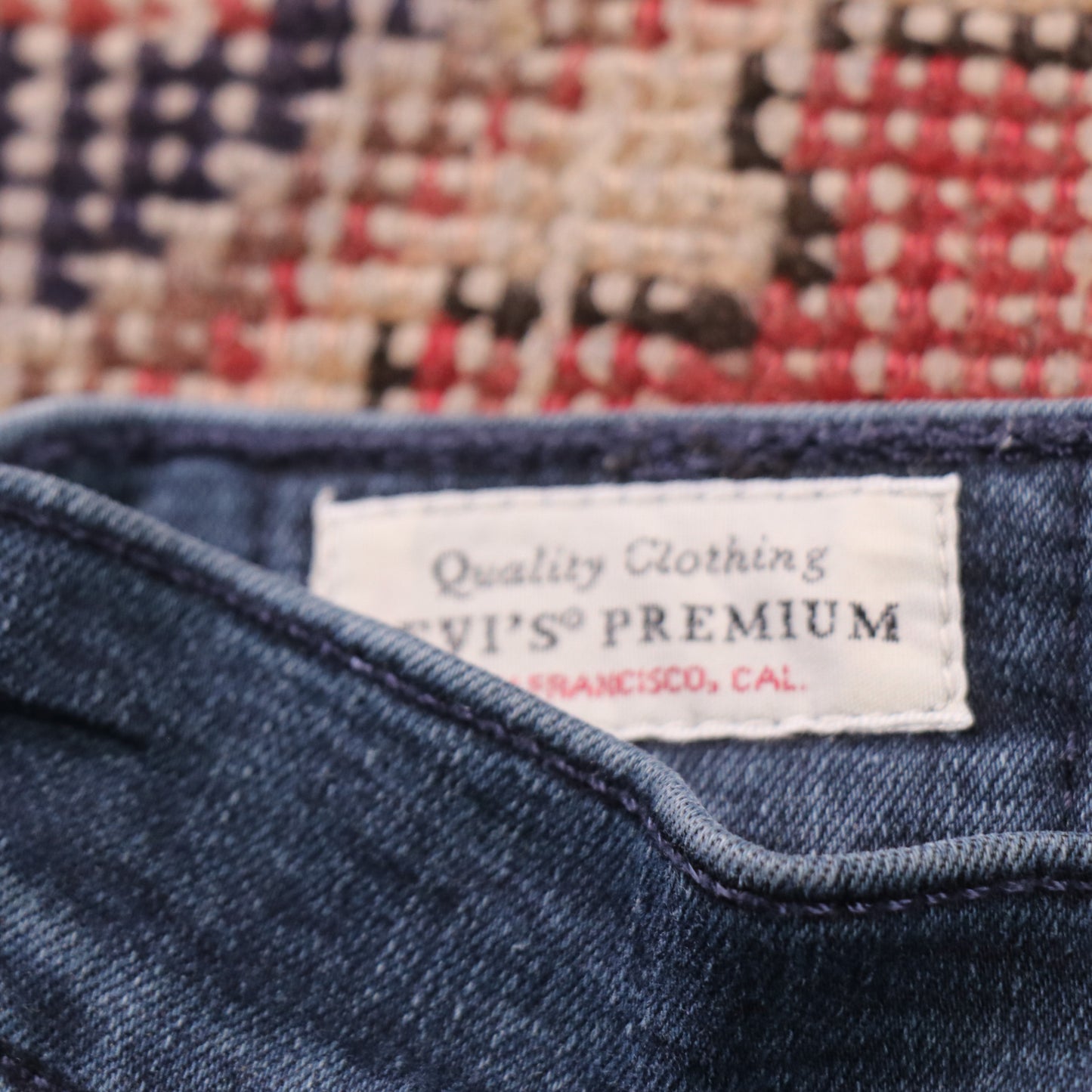 Levi's 721 W28 L29 Skinny Blue Denim Jeans