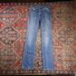 Levi's W30 L34 Straight Leg Blue Denim Jeans