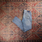 Levi's 501 Red Tab W34 L32 Original Fit Classic Ripped Style Blue Denim Jeans
