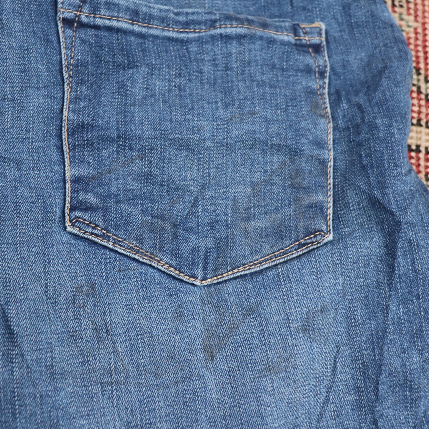 Lee W32 L31 Straight Leg Relaxed Fit Blue Denim Jeans
