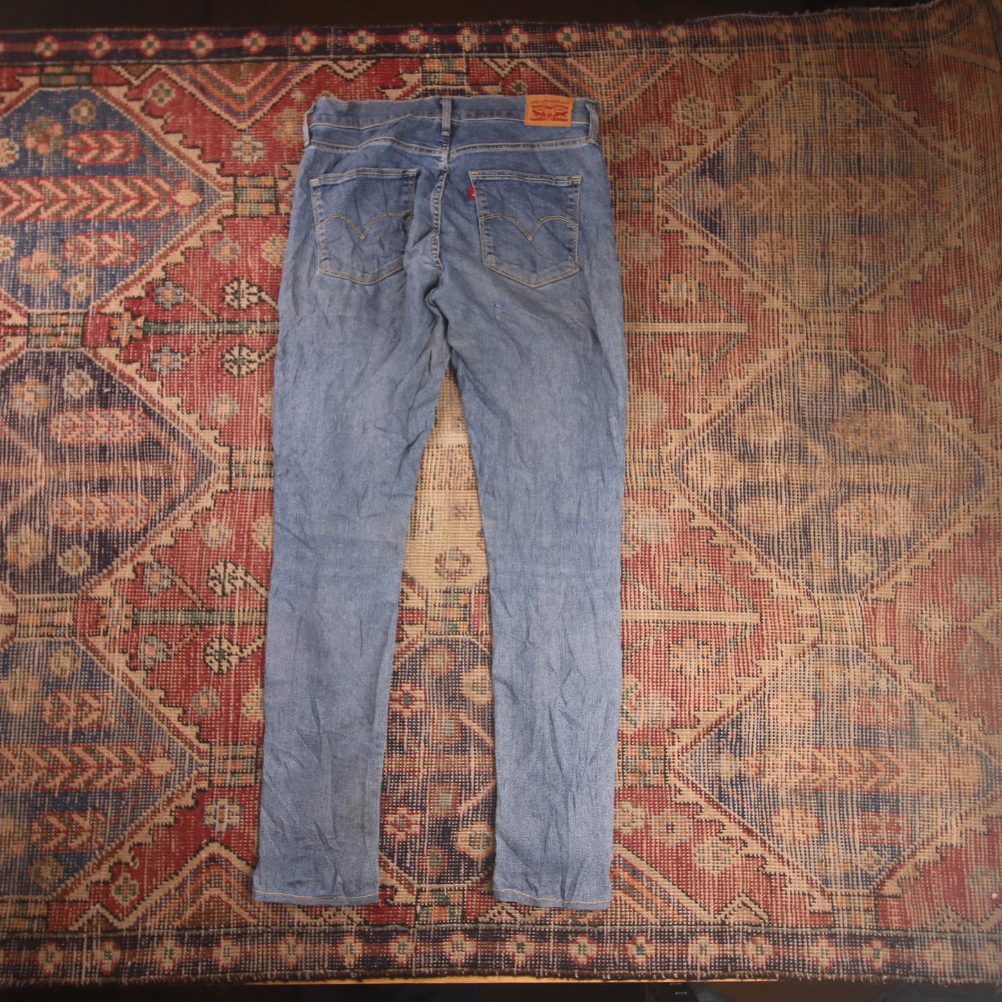 Levi's W30 L29 Skinny Blue Denim Jeans